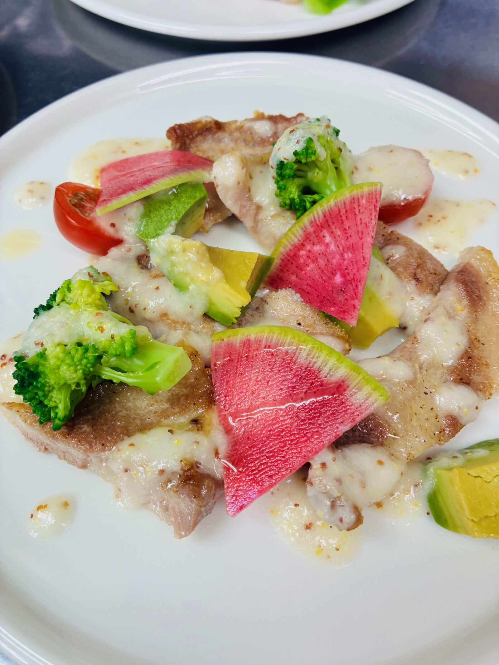 豚ロースのヴィネグレットソース