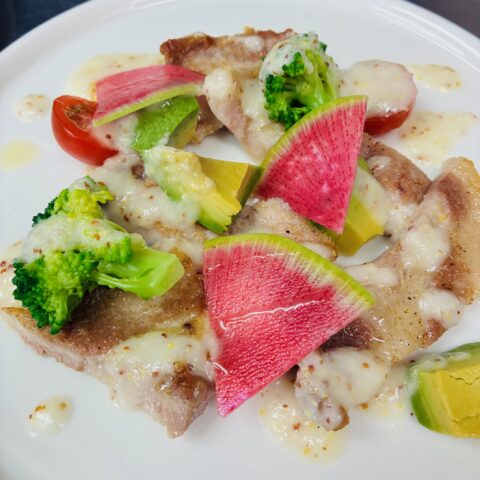 豚ロースのヴィネグレットソース