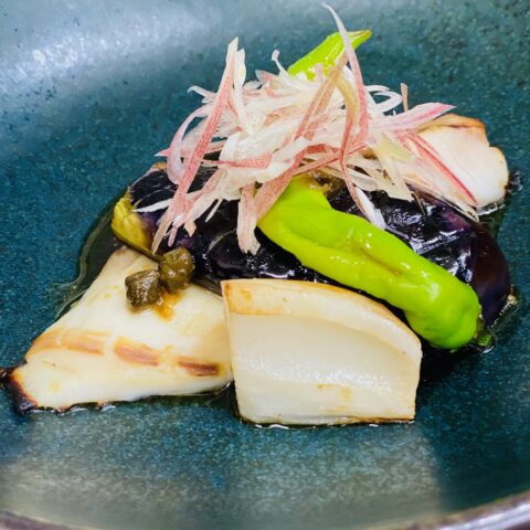 お魚の香味醬油