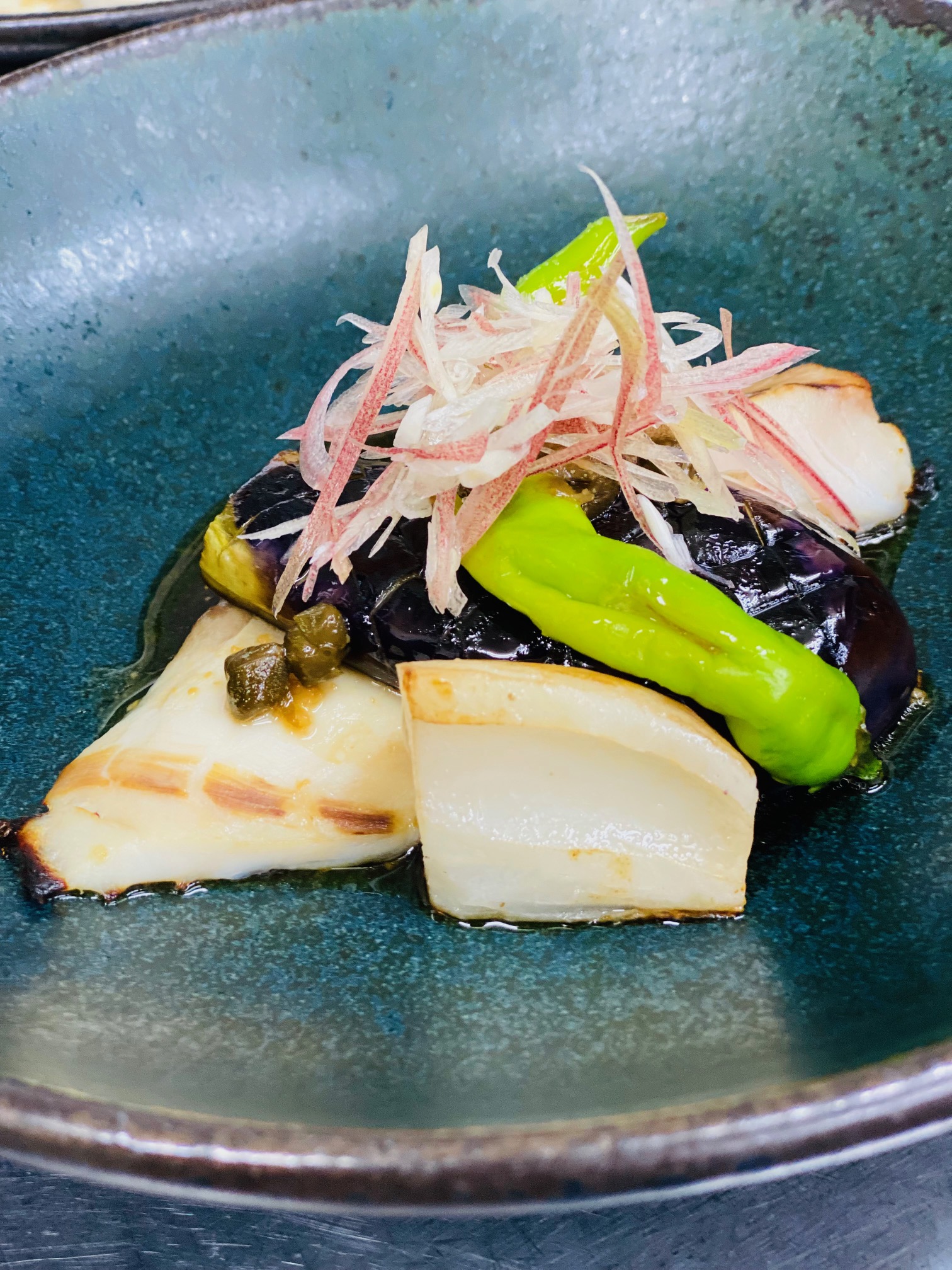 お魚の香味醬油